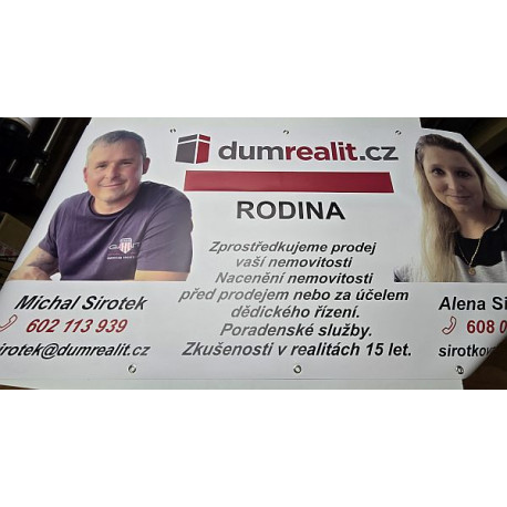 banner 80 x 150 cm